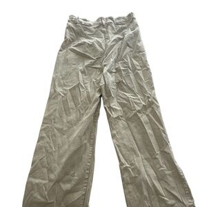 Princess Polly Beige Cream Wide Leg Pants